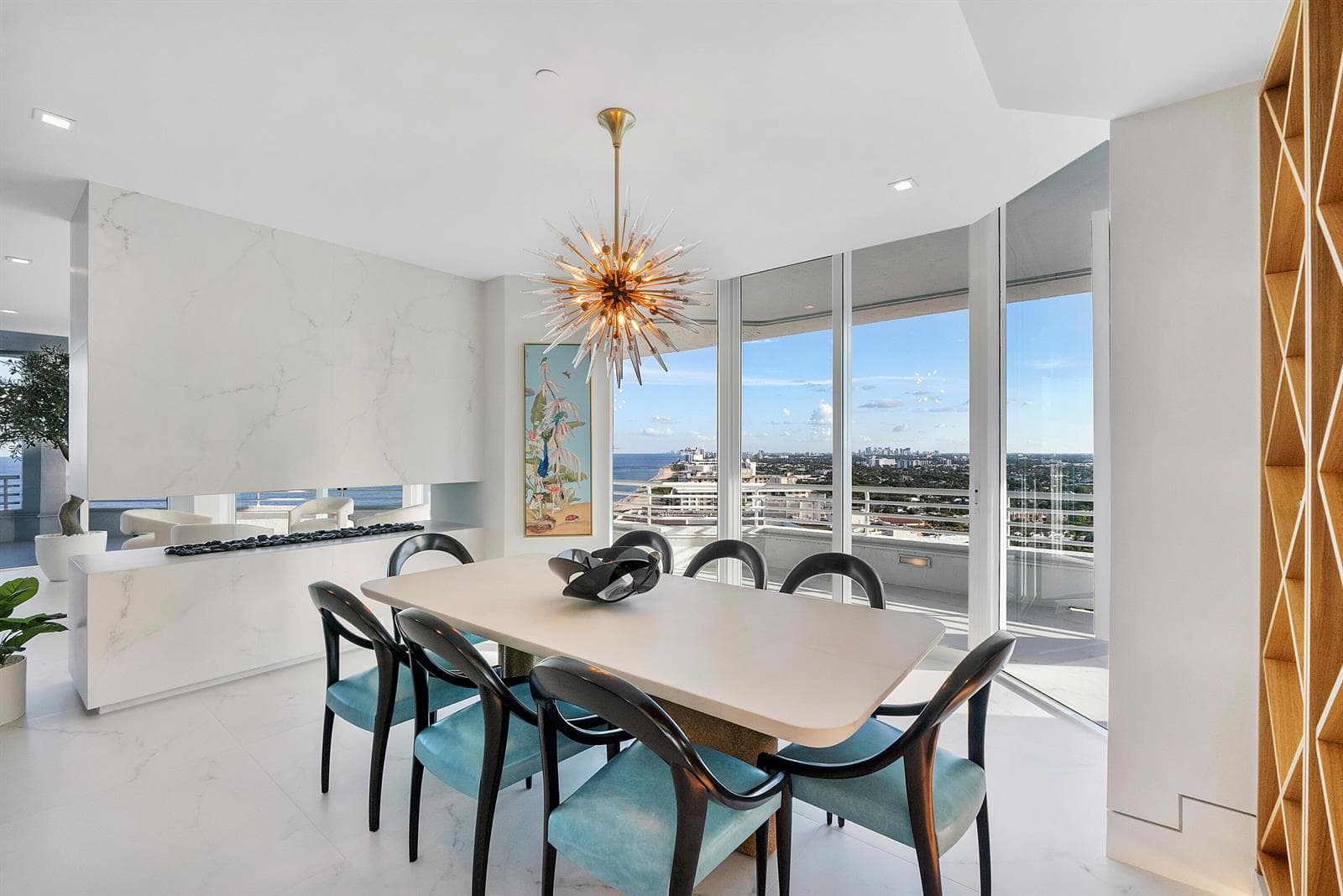 The signature formal dining room