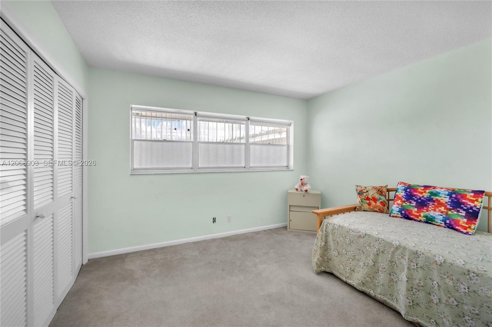 Spacious guest bedroom