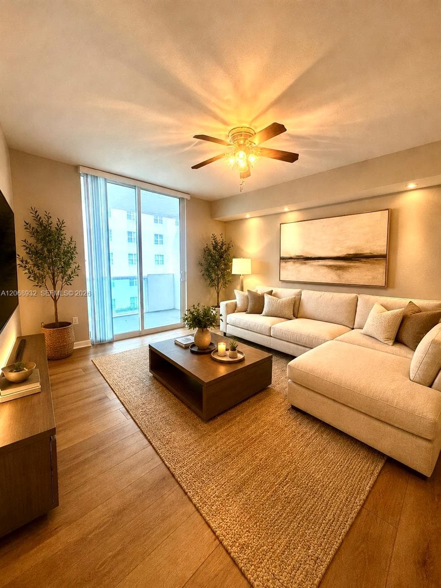 Living room setup