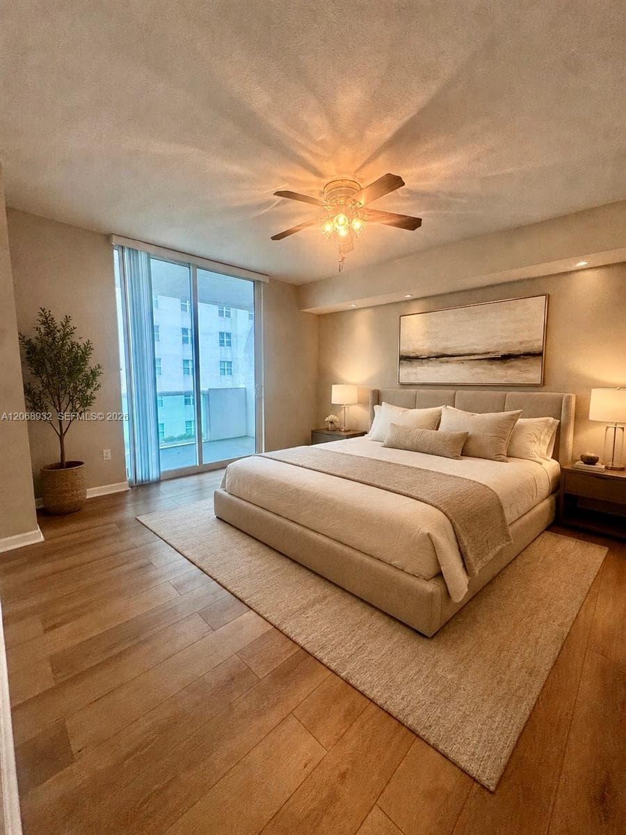 Master bedroom setup