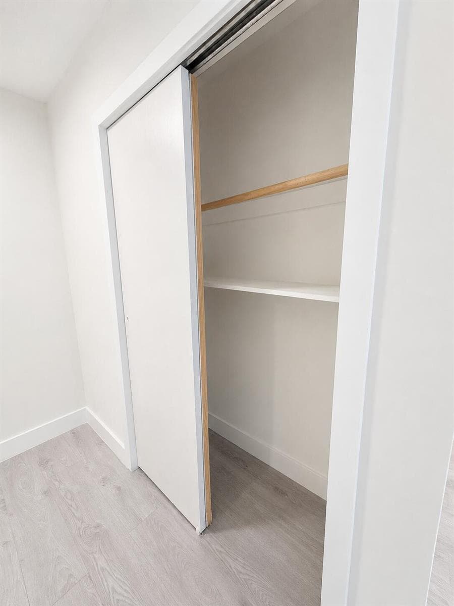 Hall closet