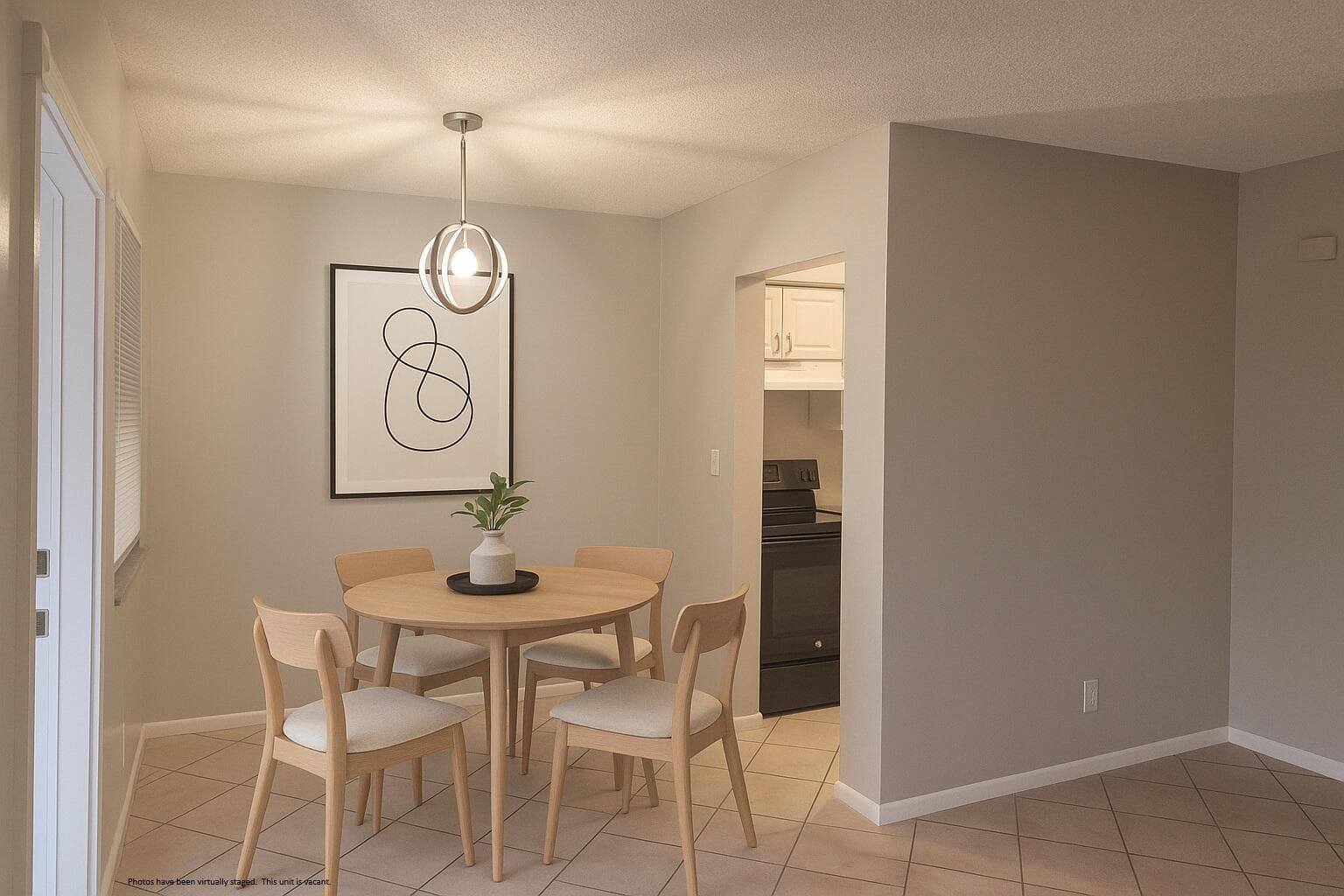 Dining Room - staged