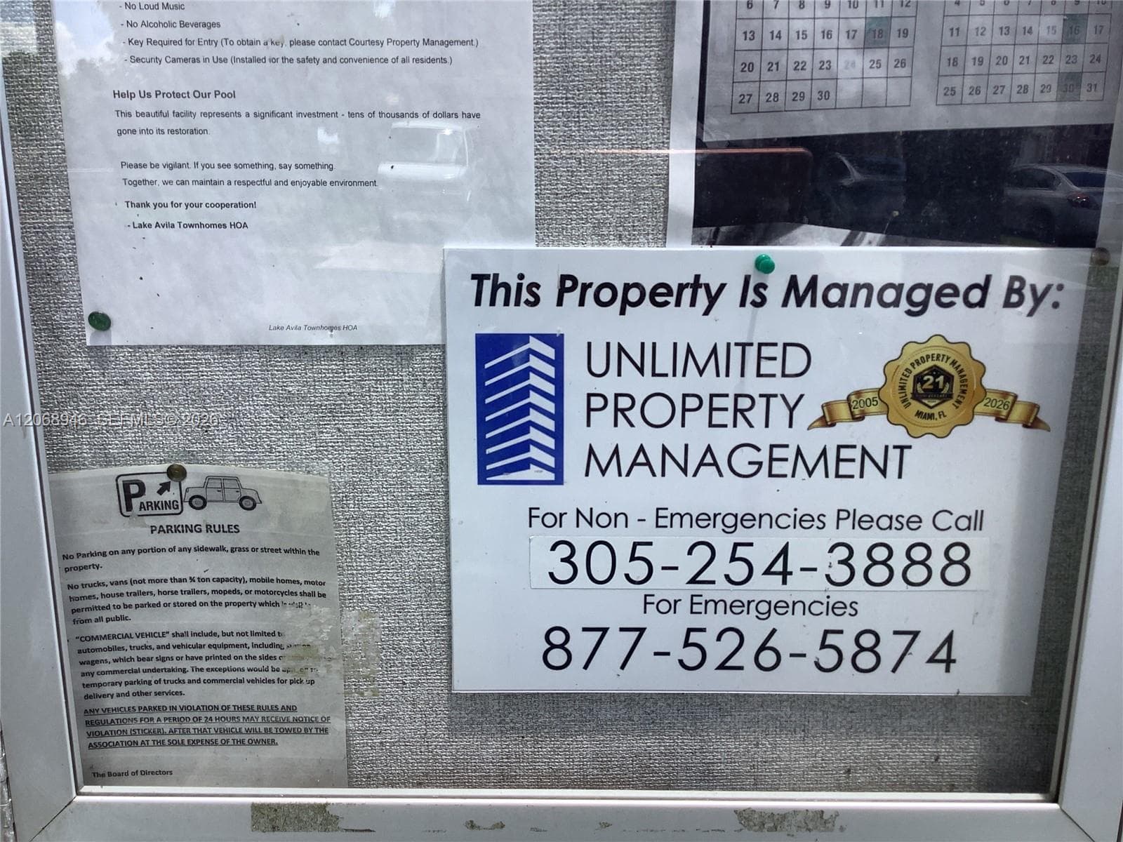 HOA Contact - HOA approval and Application is Required