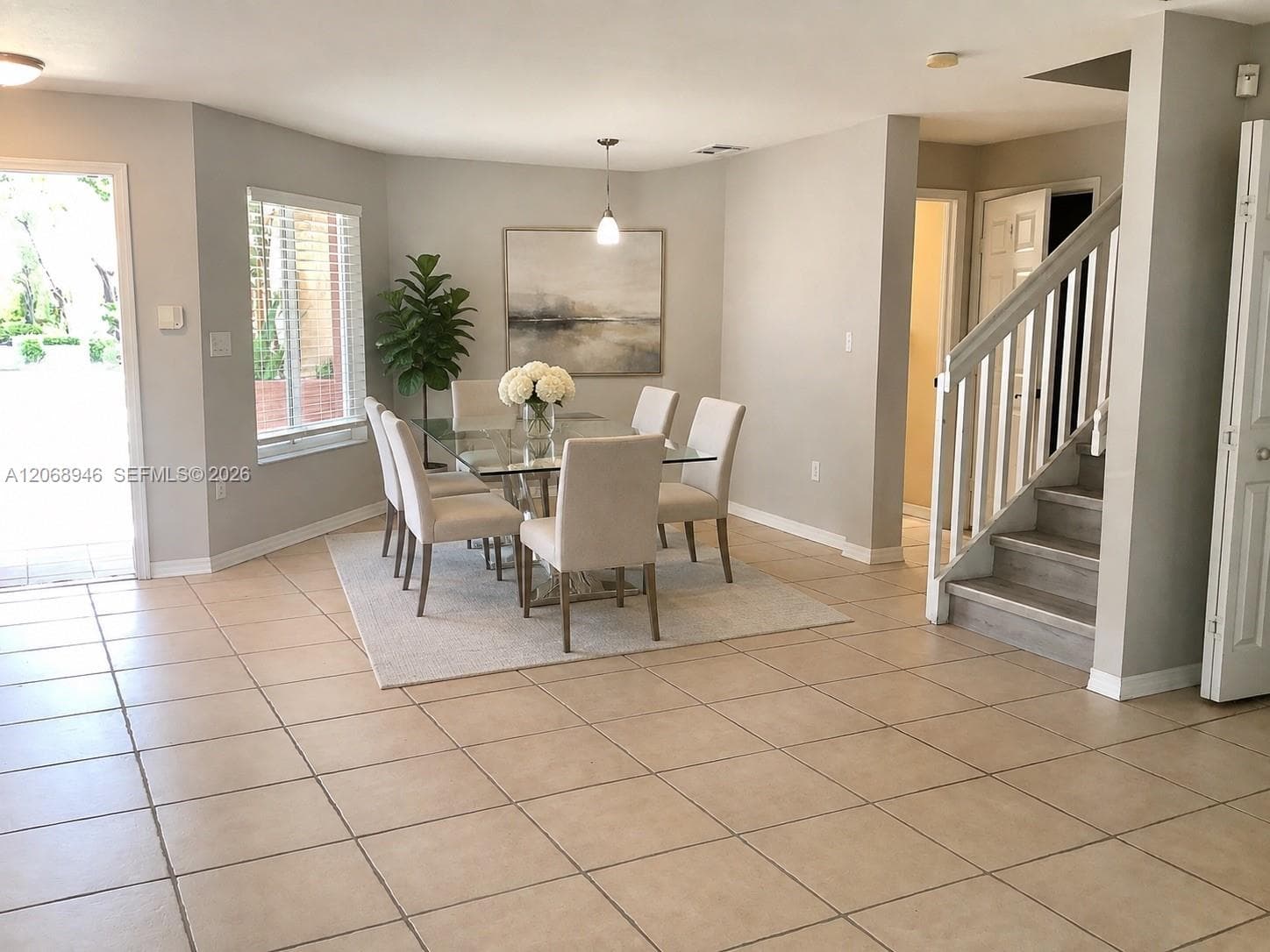 VIRTUALLY STAGE , DINING ROOM