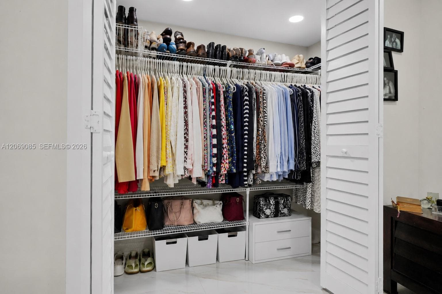 Closet in First Floor Bedroom