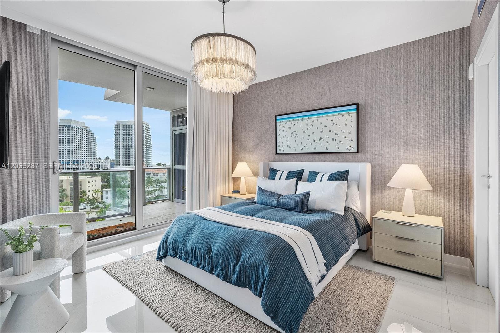 Second beautifully appointed bedroom with a private en-suite bathroom