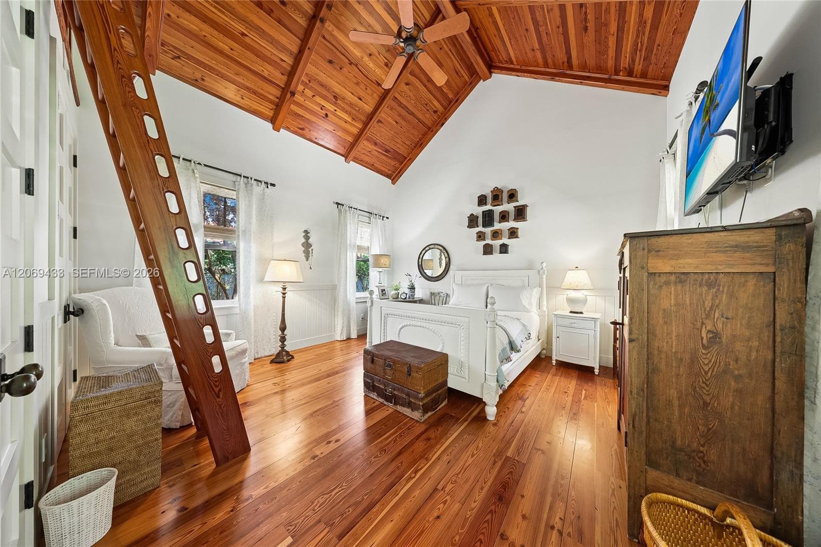 with loft area