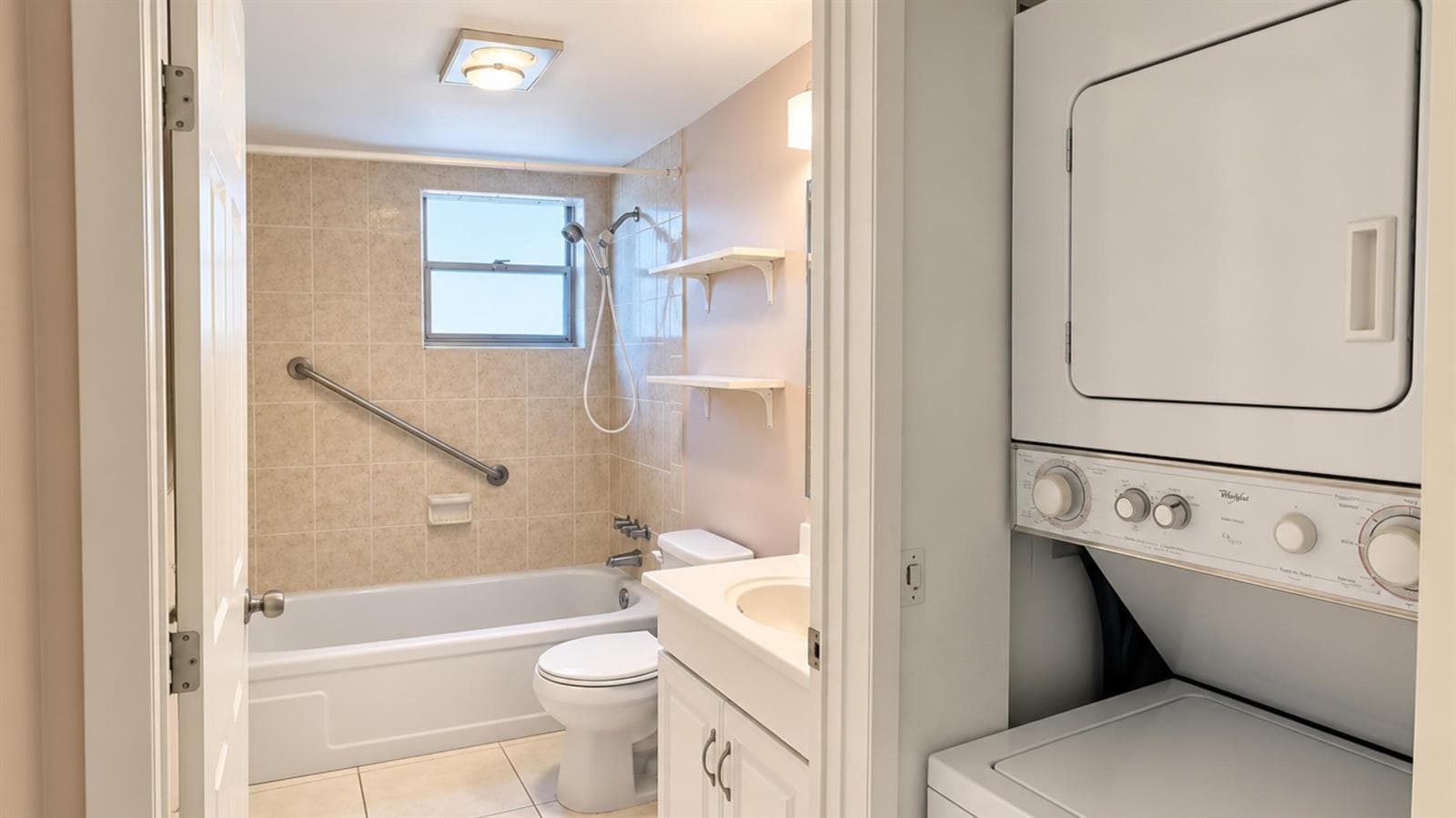 Washer & Dryer Closet