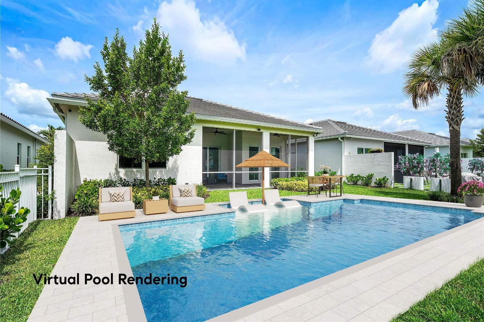 Virtual Pool Rendering