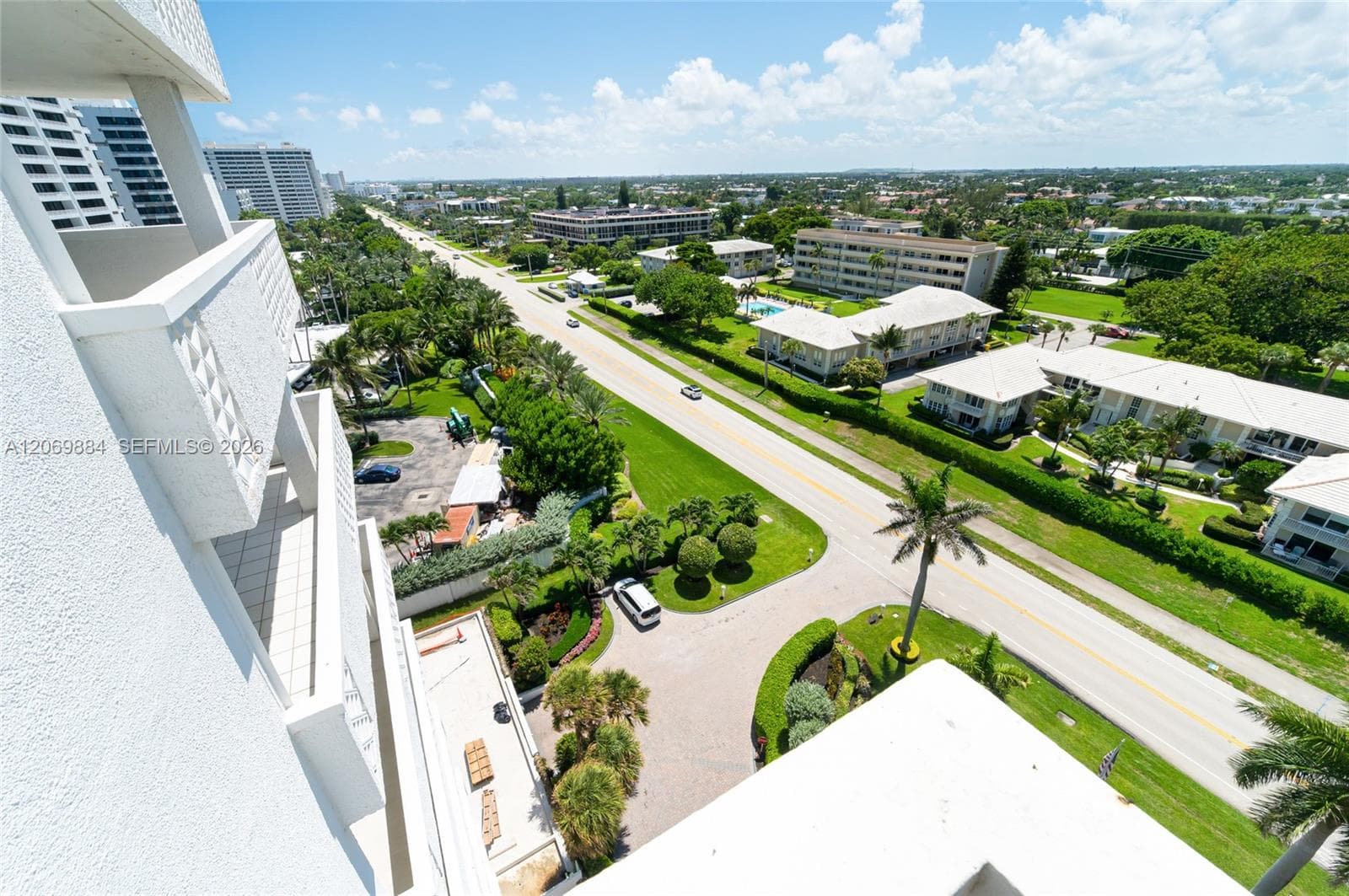 Views facing West