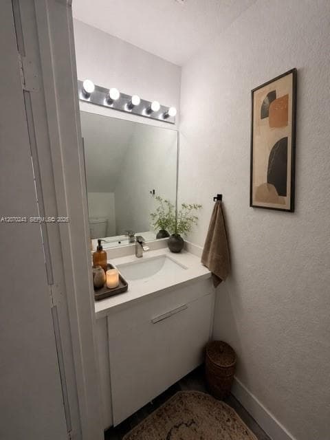 powder room Staged by AI