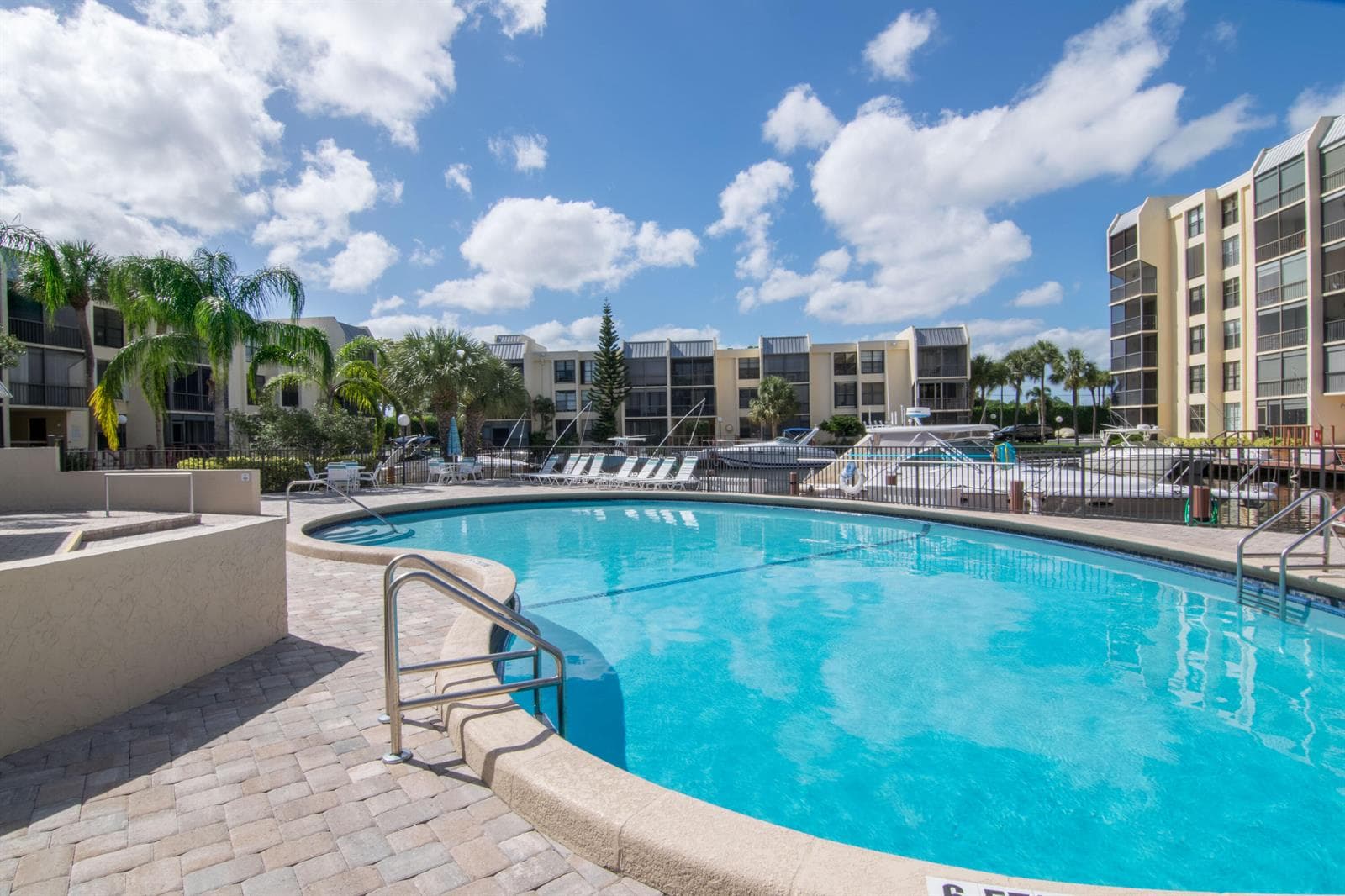 Heated pools