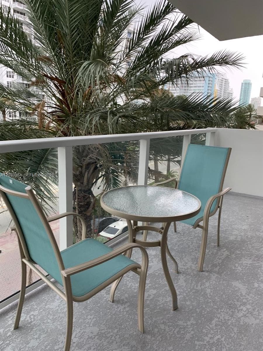 Recently Finished Balcony