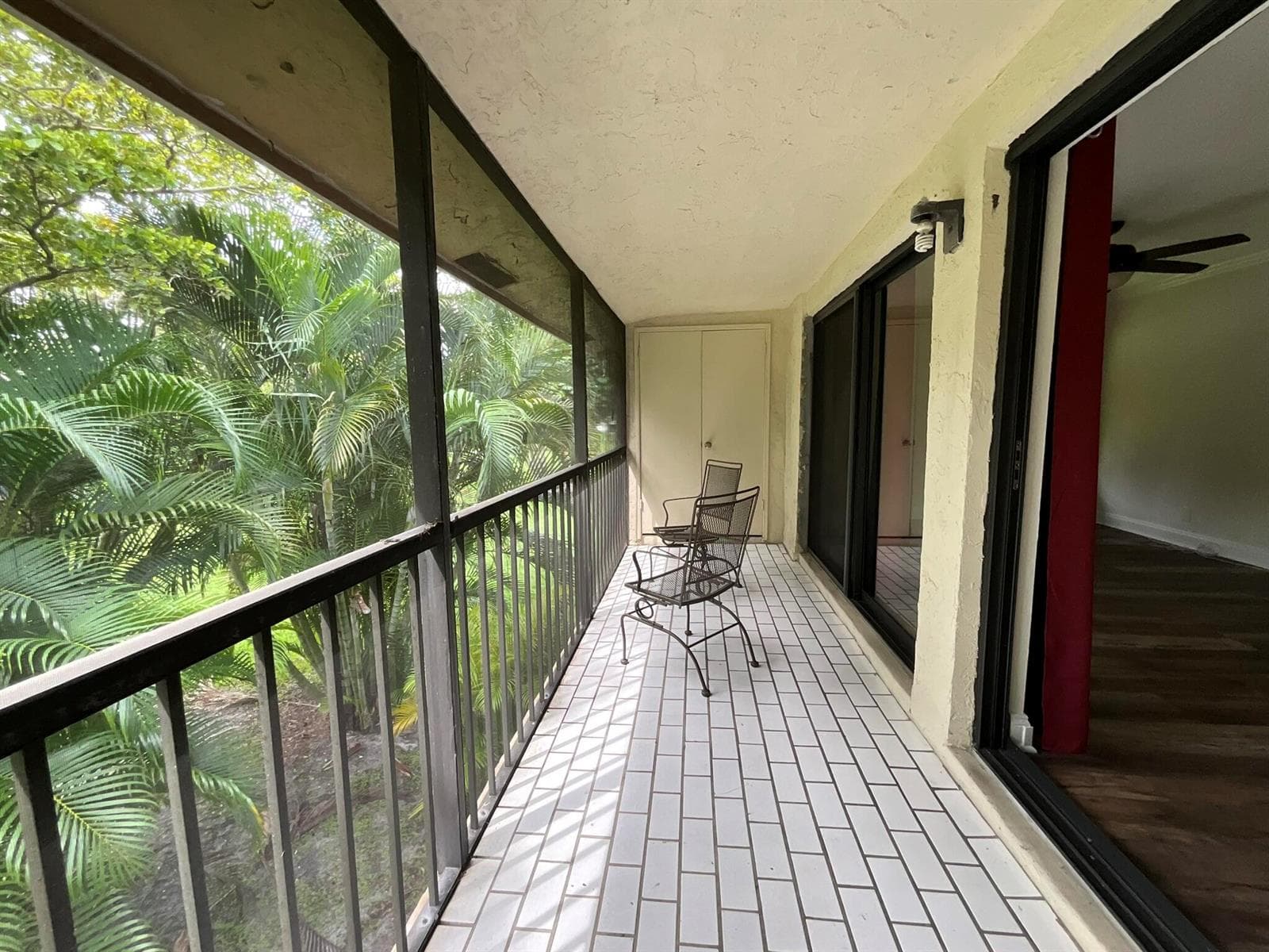 Patio and Storage Closet