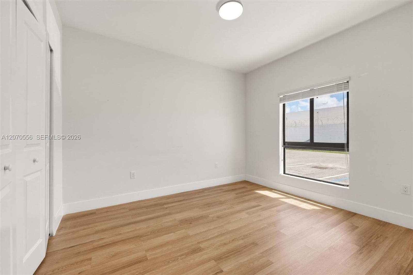 Bright and versatile, this second bedroom can become exactly what your lifestyle needs.