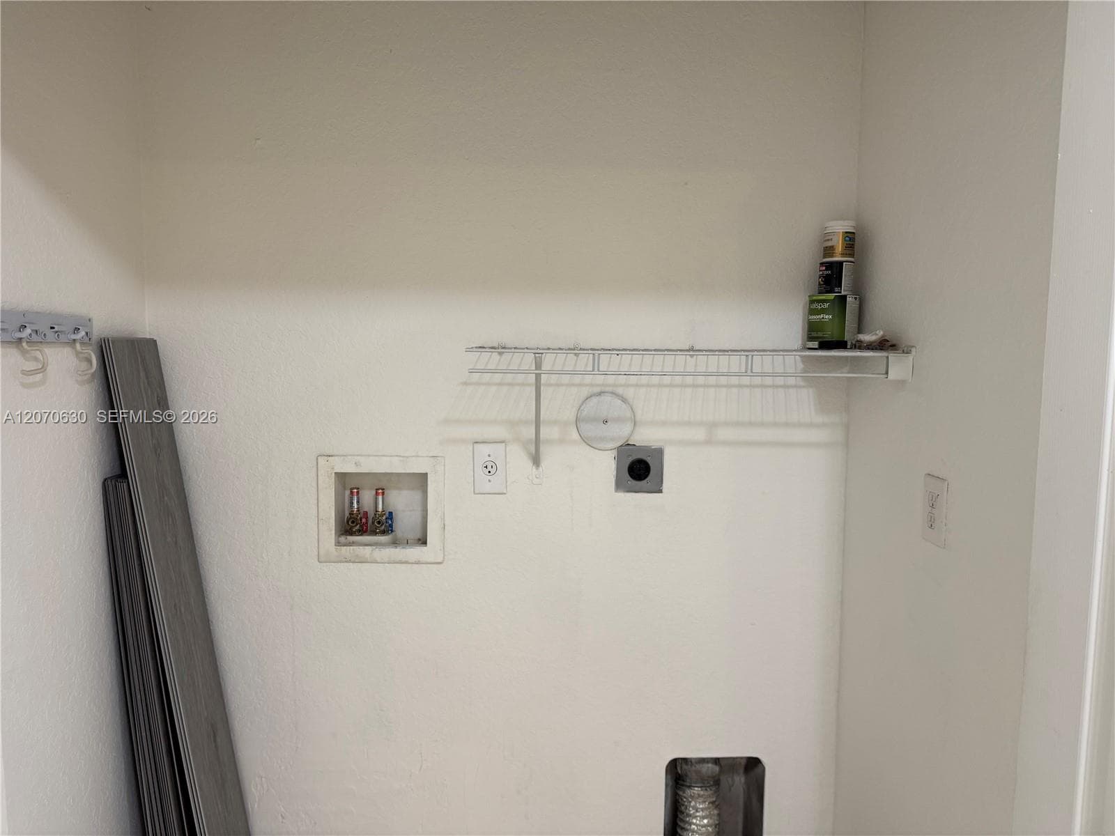 Washer/dryer will be installed
