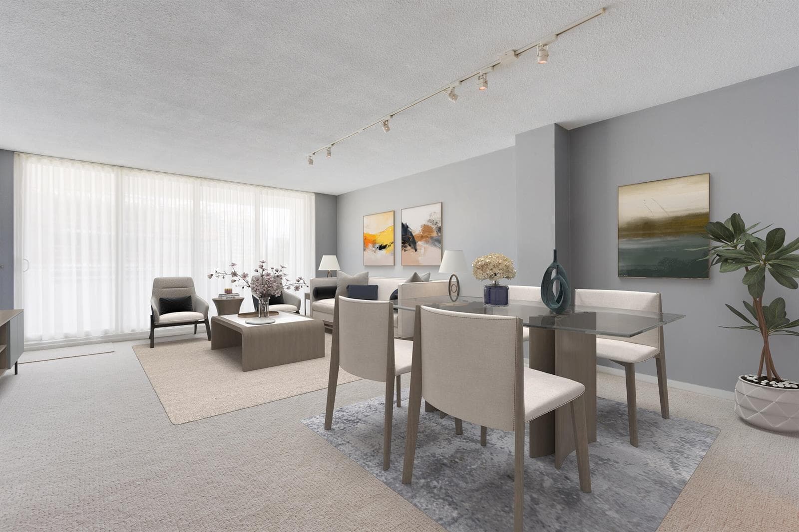 dining and foyer