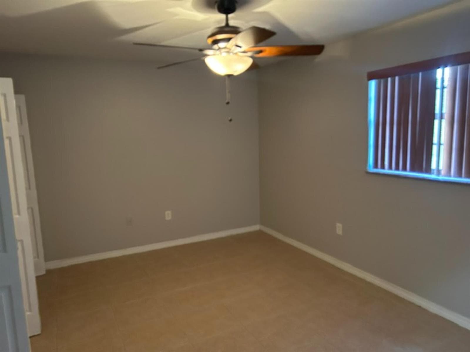 spacious bedroom