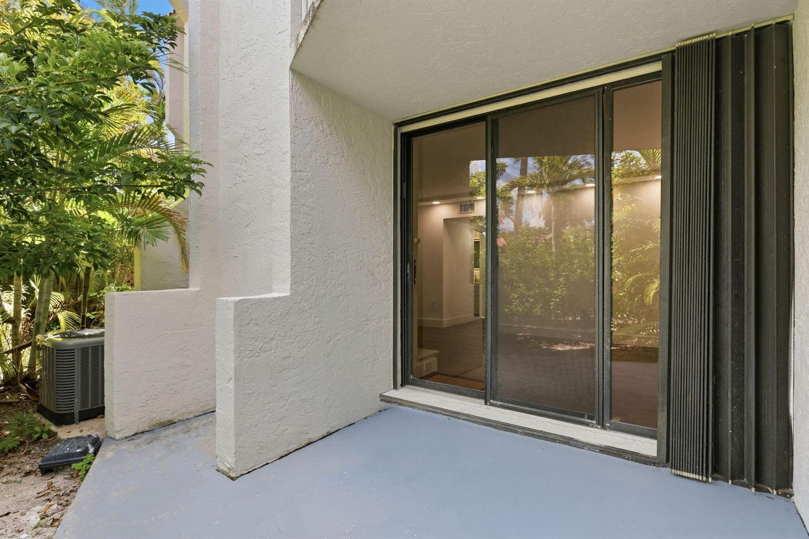 walk out patio