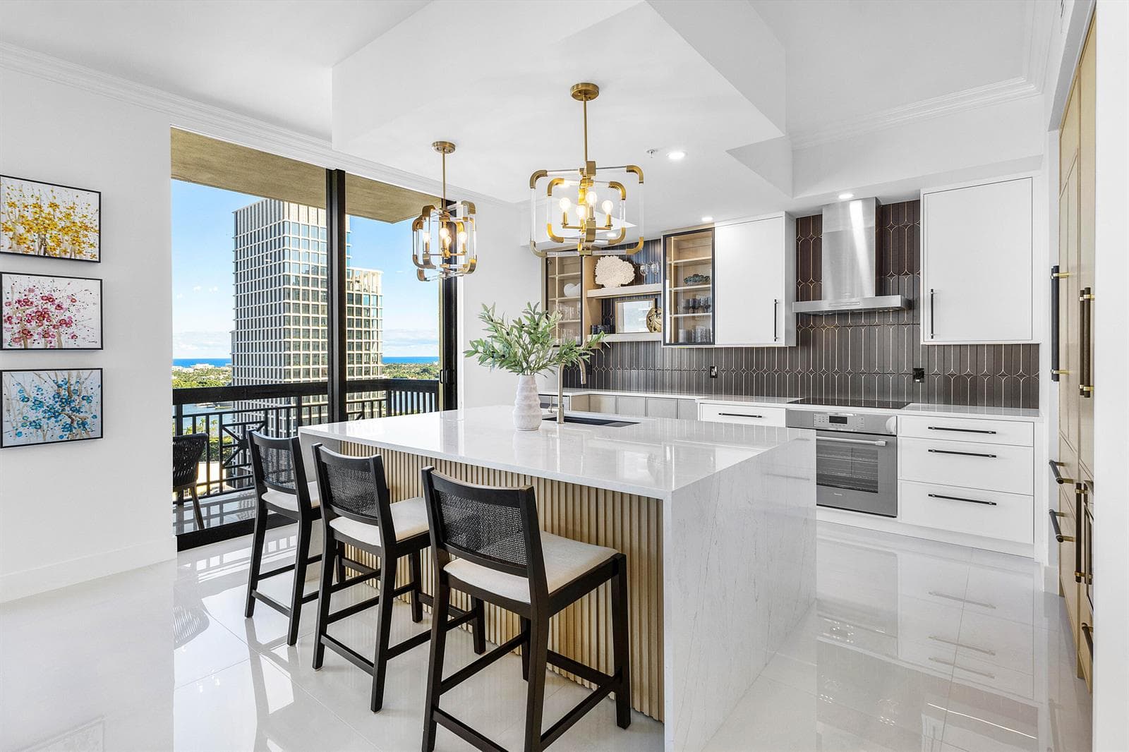 Custom Designed Kitchen w/ Views