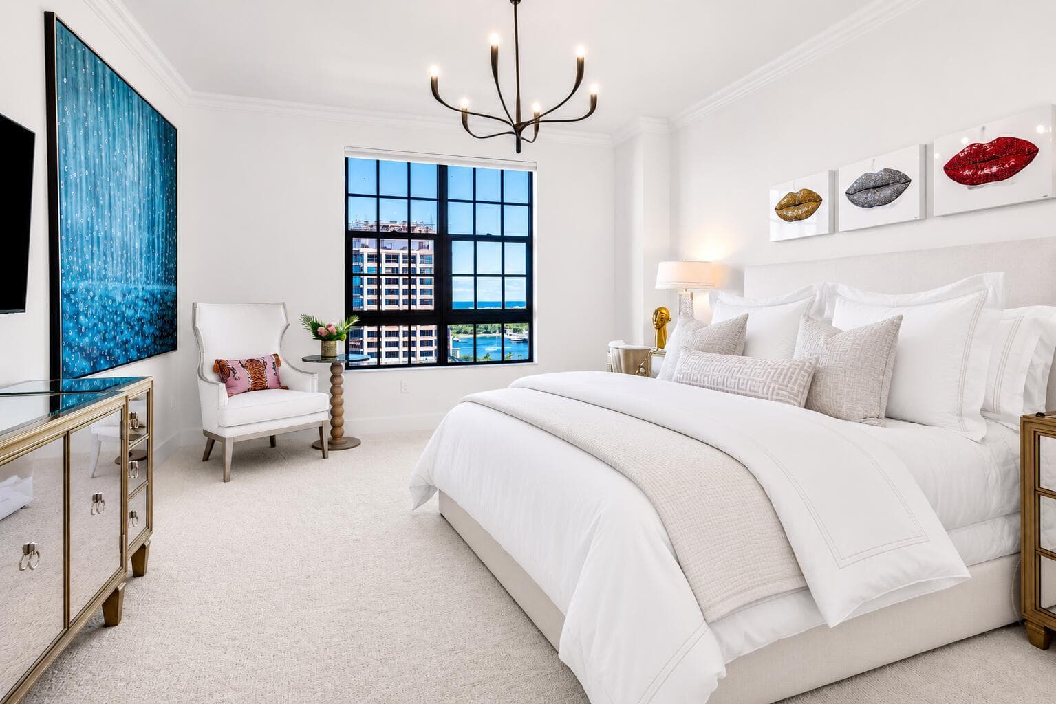 Expansive Water Views Off Priamry Bedroo