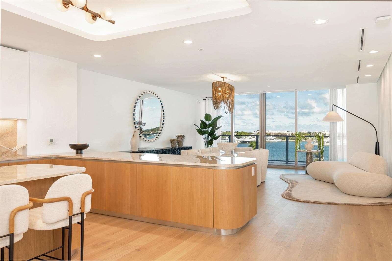 Water View from Kitchen/Dining