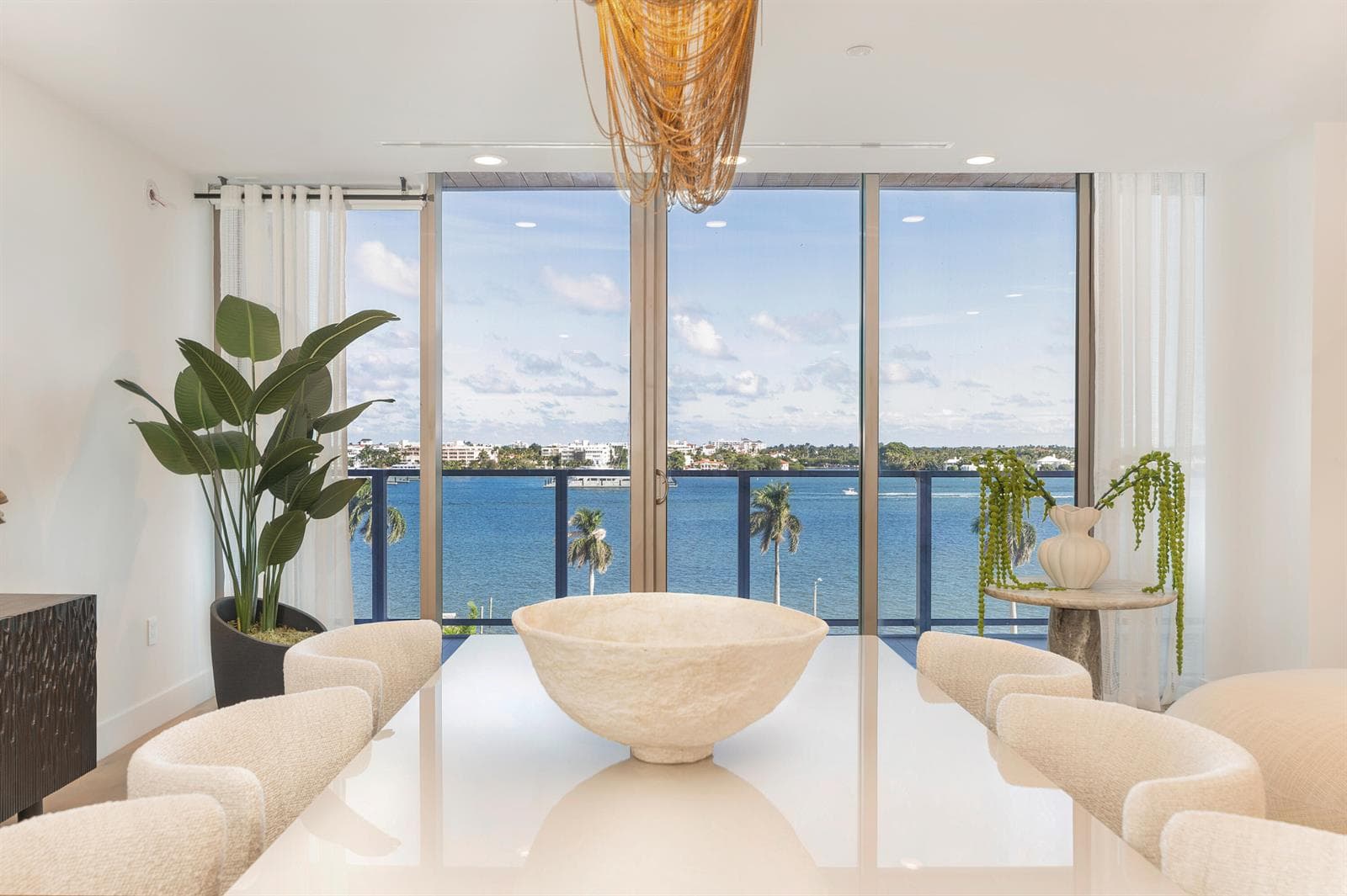 Dining Room Water View
