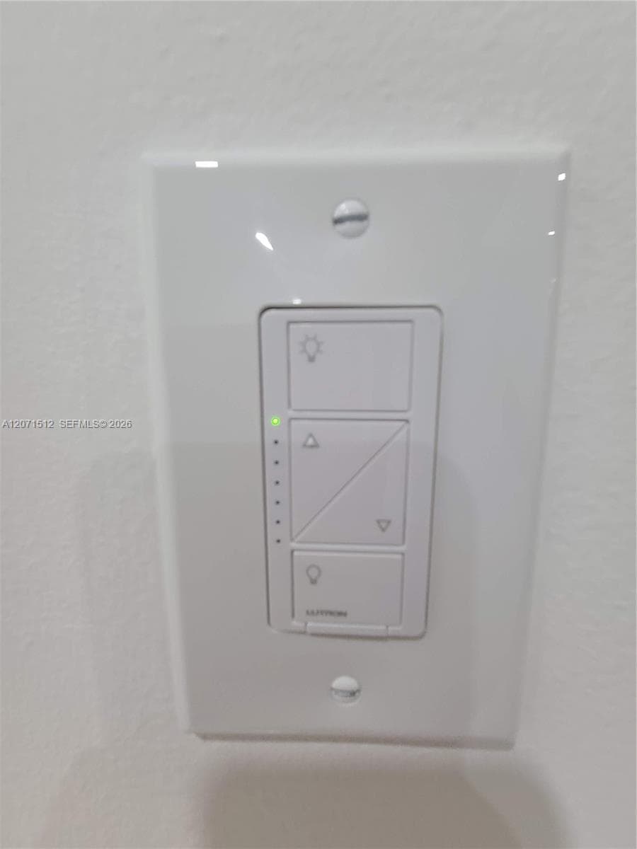 Lights on dimmers