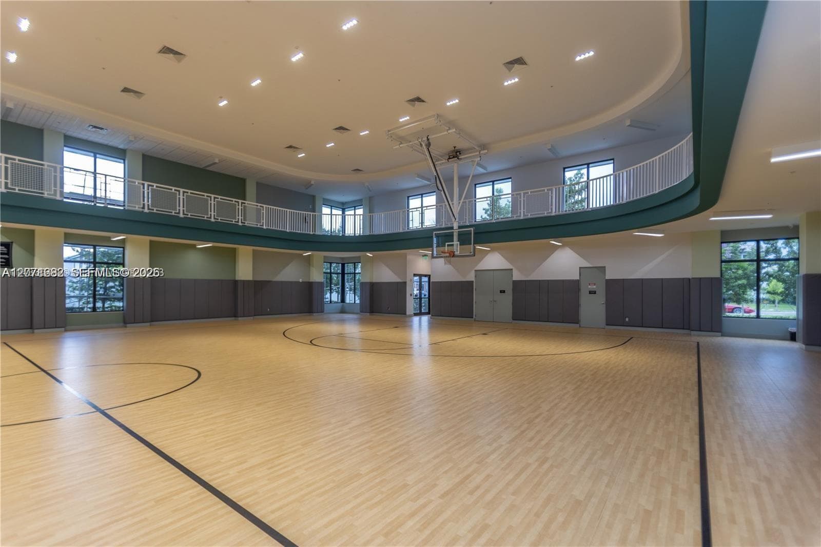 Indoor Basketball Arena
