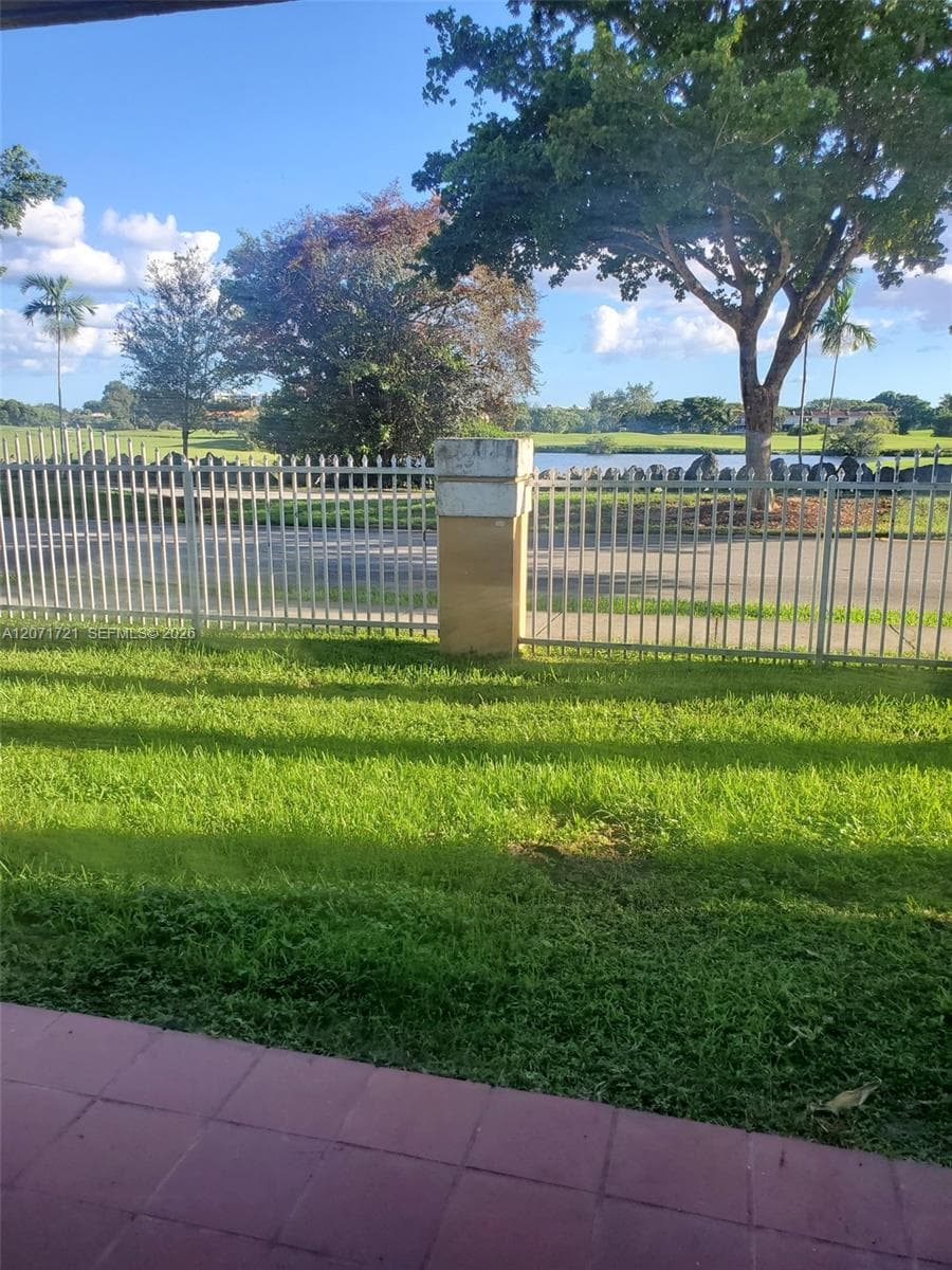 Patio area