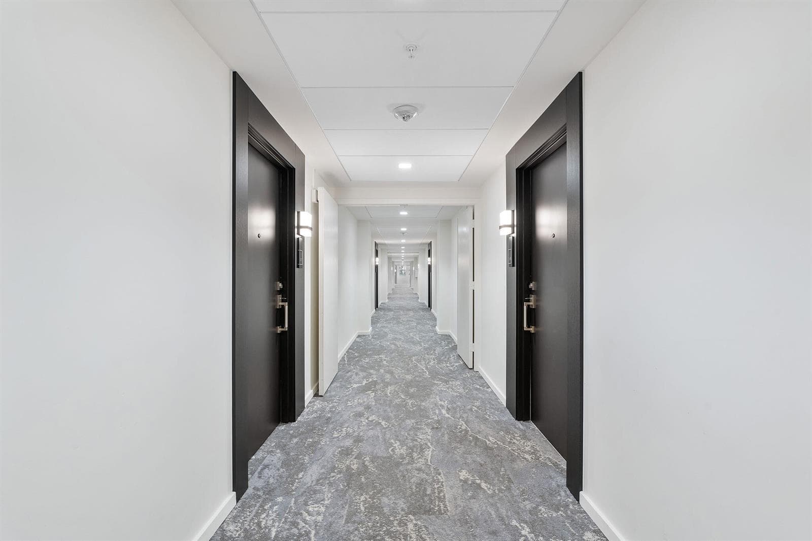 Hallway leading to the unit