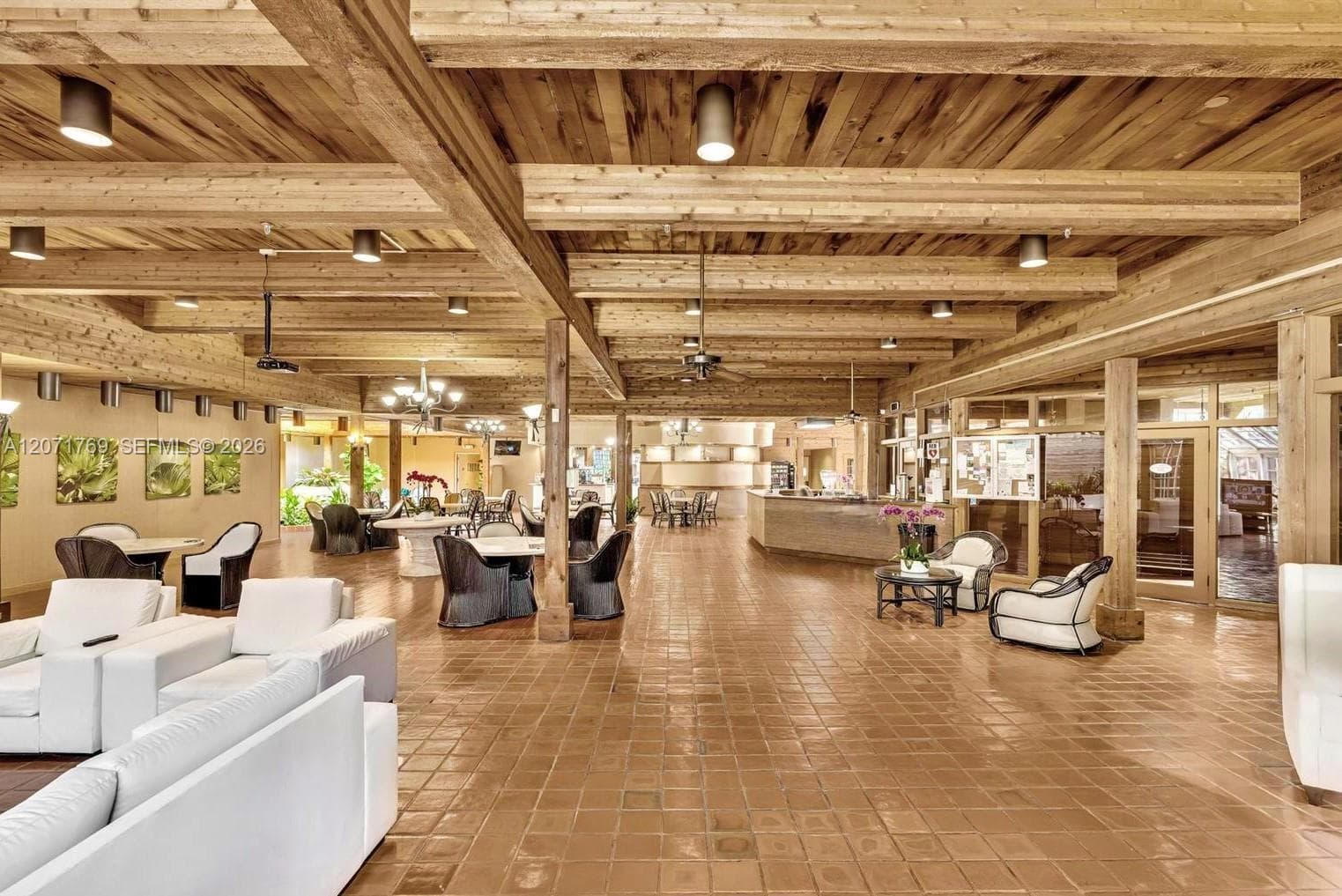spa lobby area