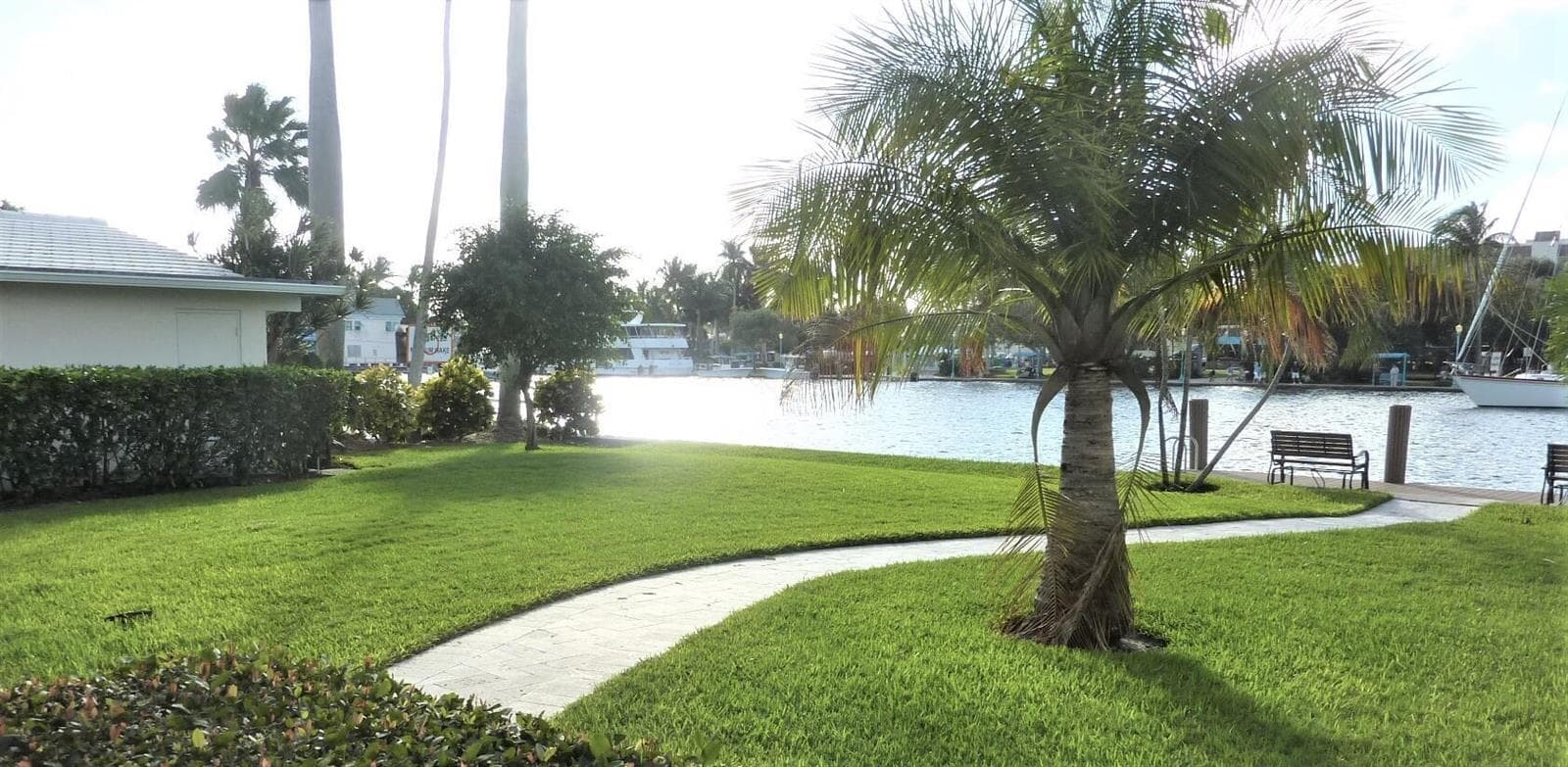 Walkway to the dock