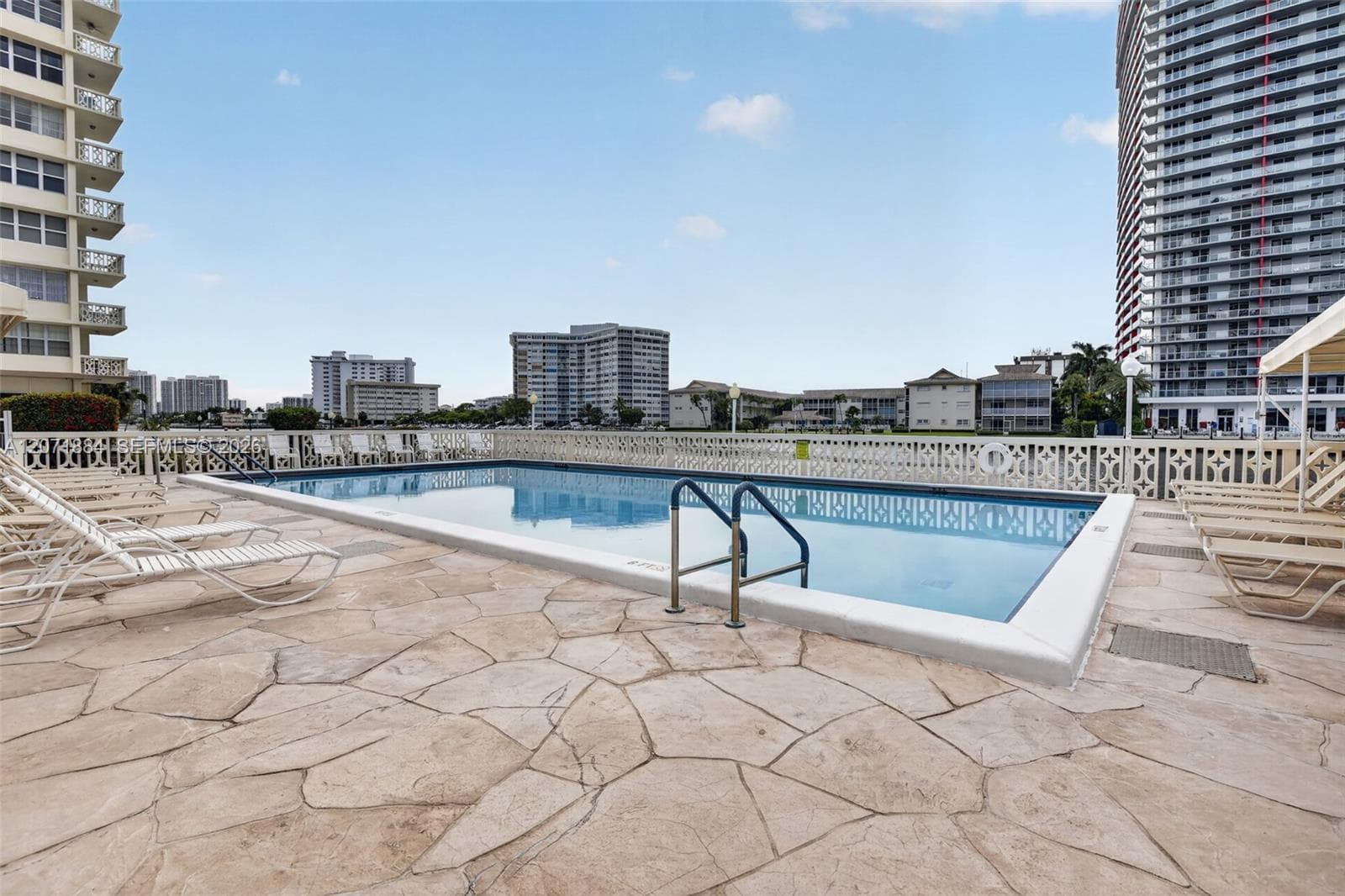 POOL LOOKING TOWARD THE WATERWAY