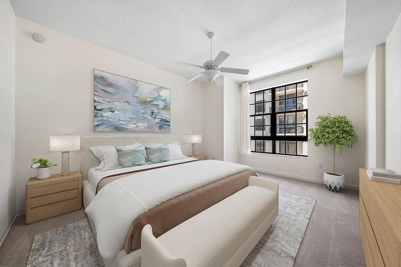 renderings of bedroom