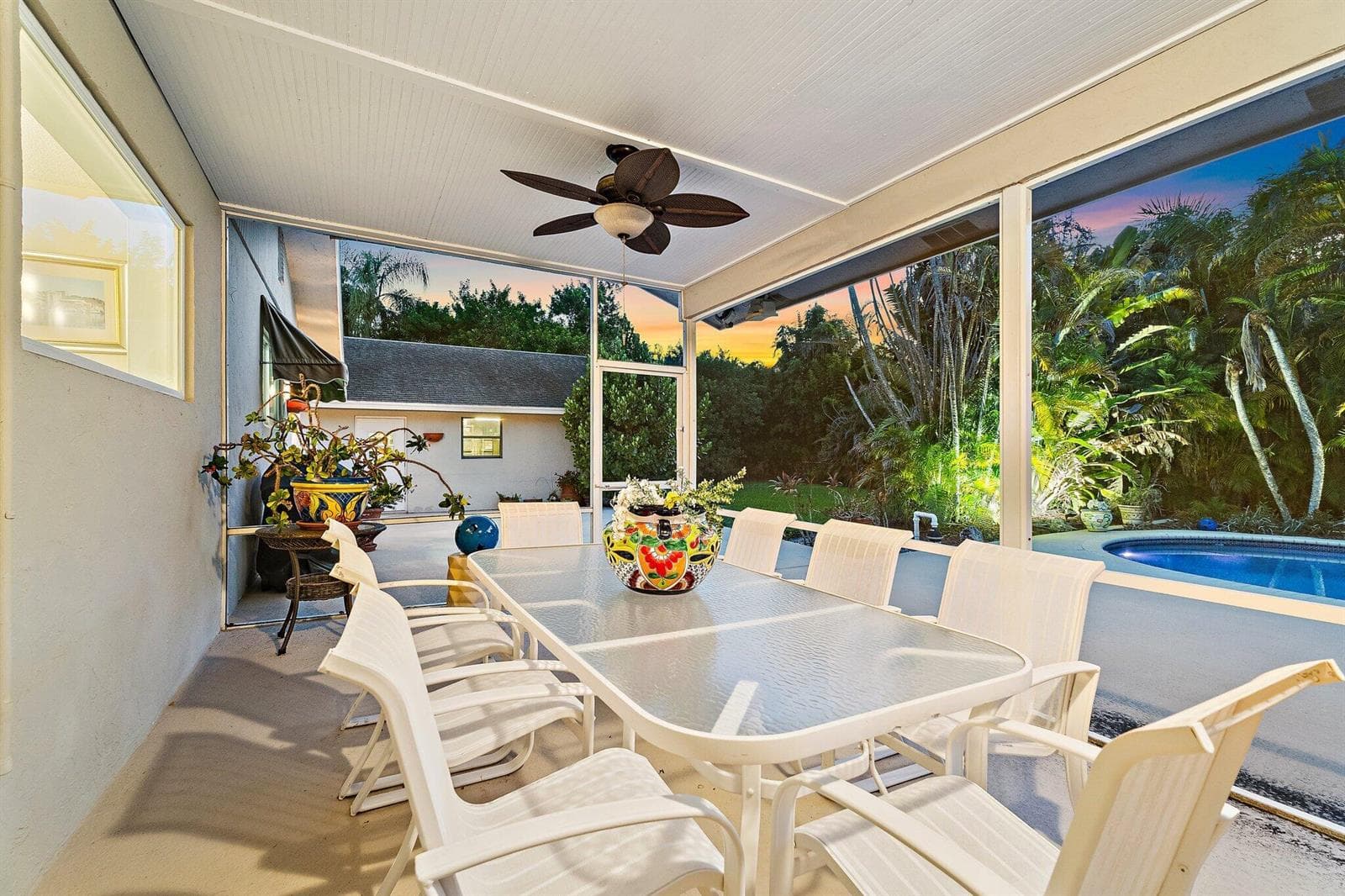 Covered Back Patio