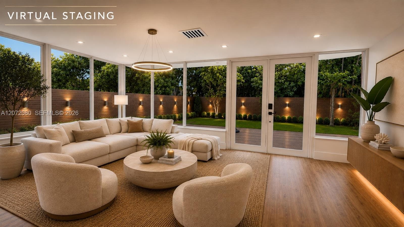 Virtual staging