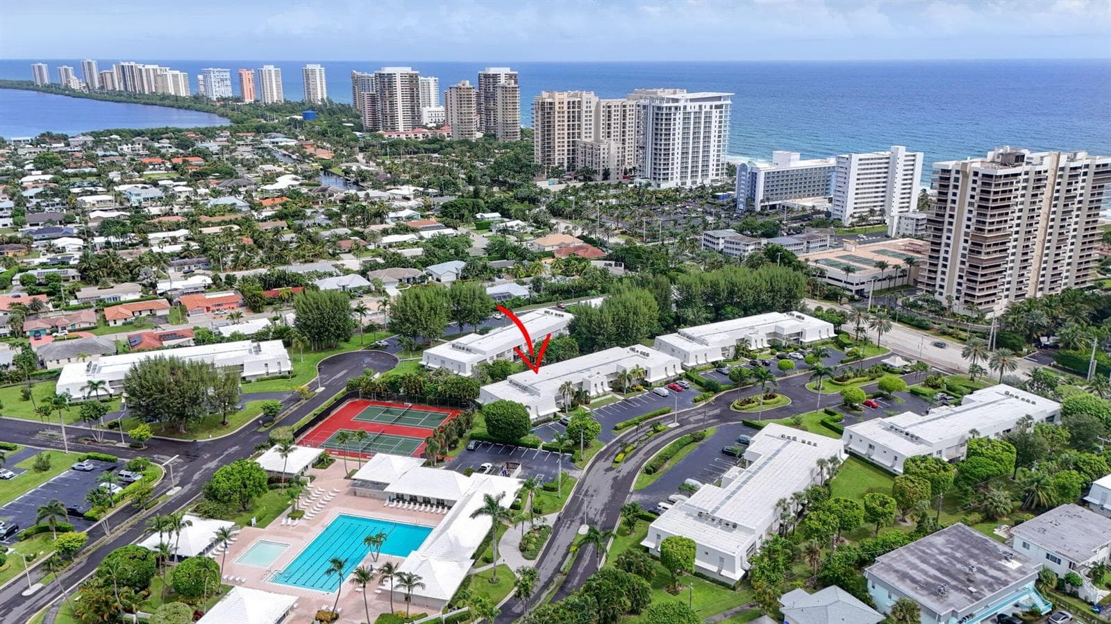 Aerial Location View with top of Intraco