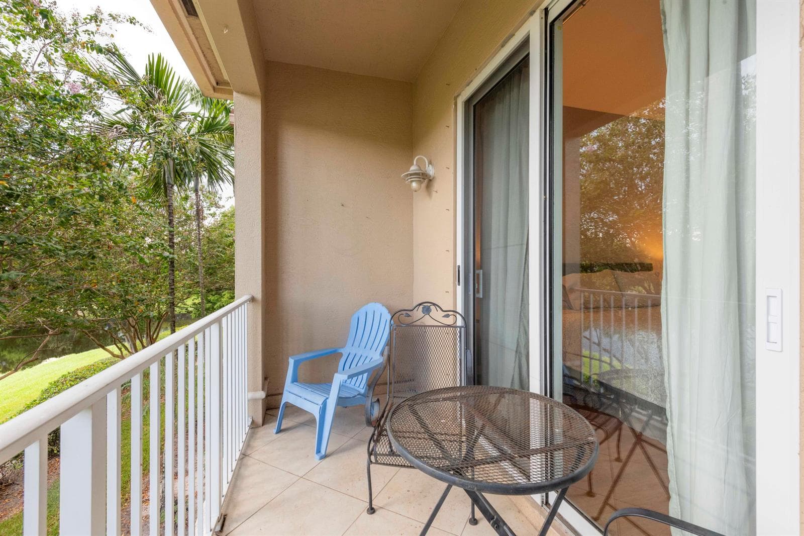 Balcony from master bedroom