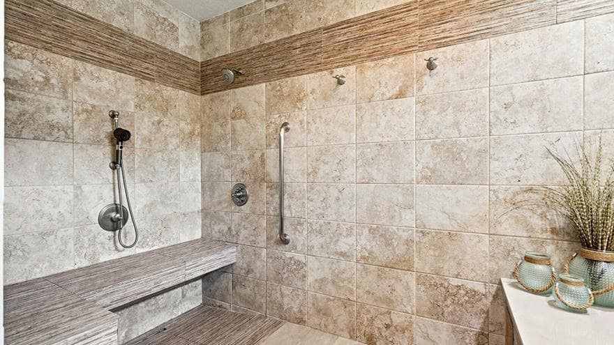 Spa Roll-in or Walk-in Shower