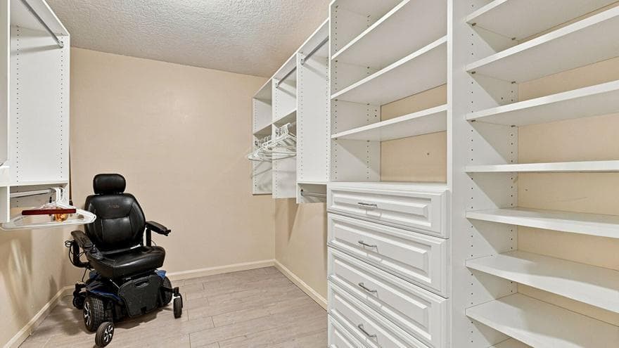 Plenty of Closet Space