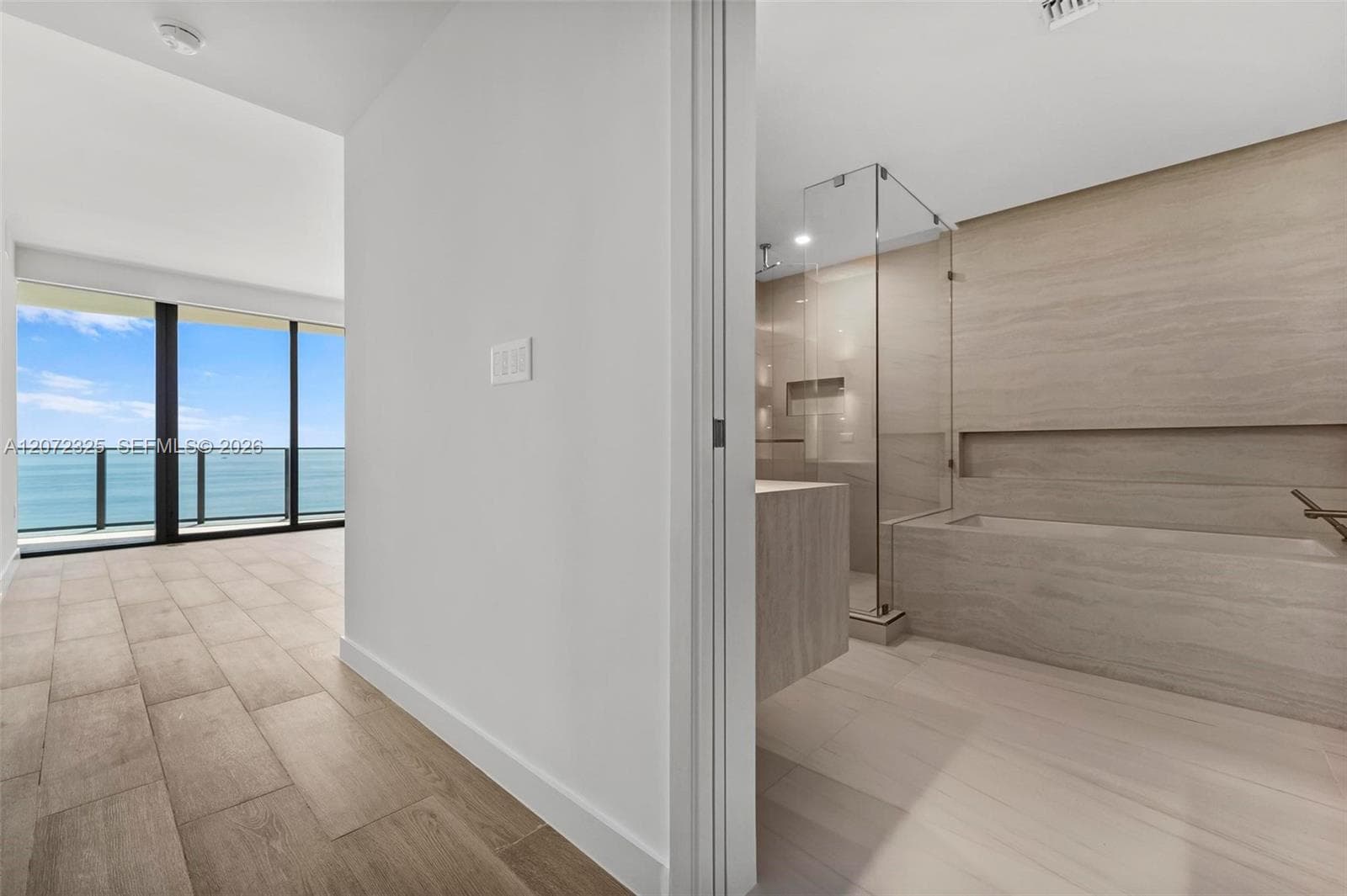 Hallway to bedroom