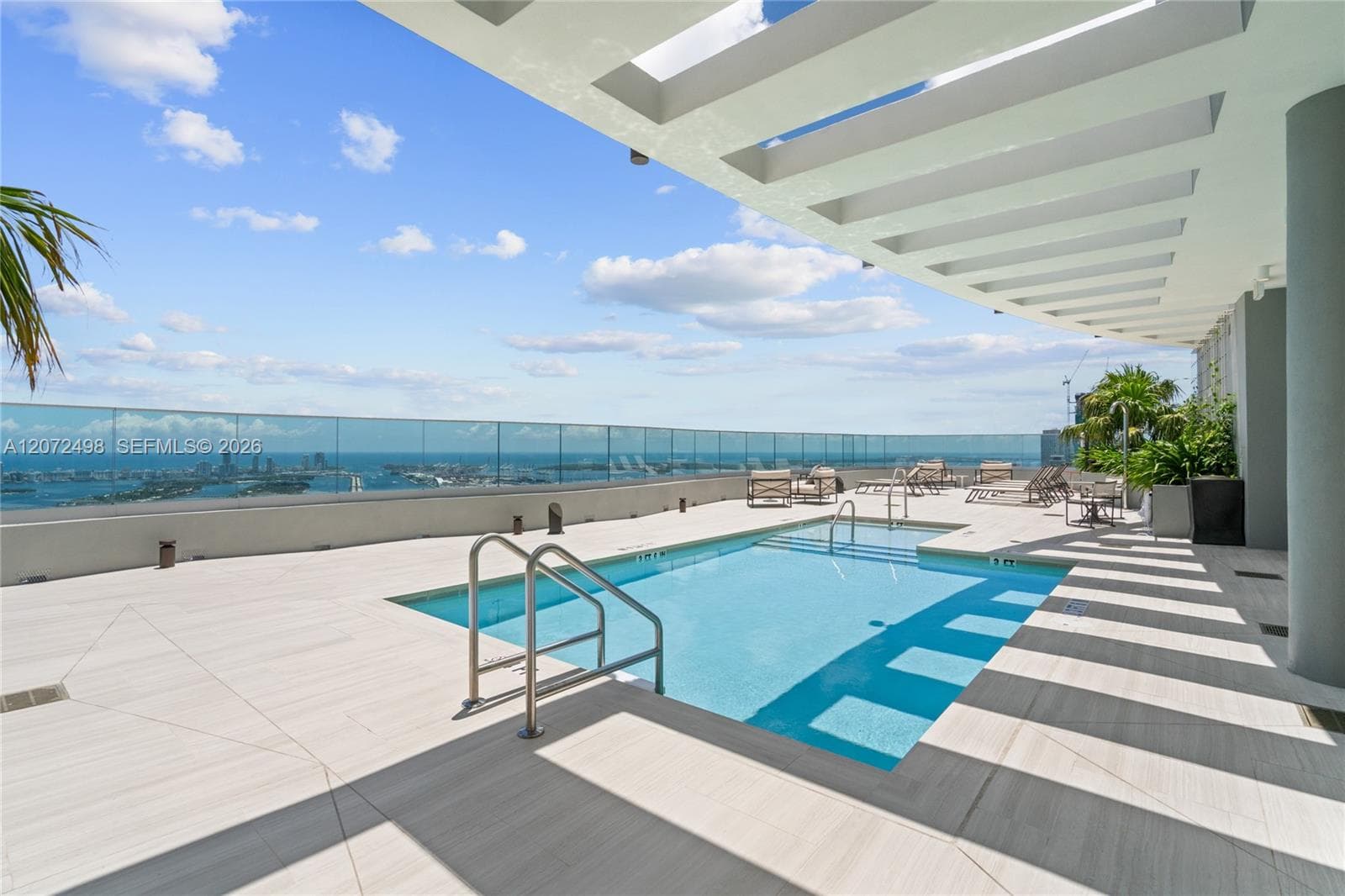 Rooftop pool