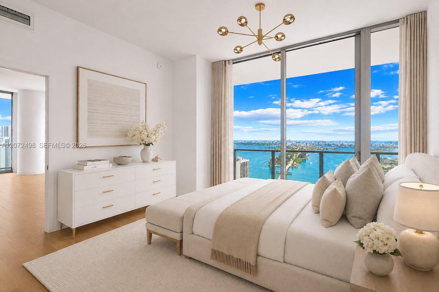 Master bedroom- Virtually staged for illustration purposes