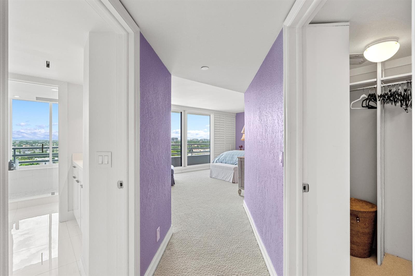 HALLWAY TO BEDROOM 2