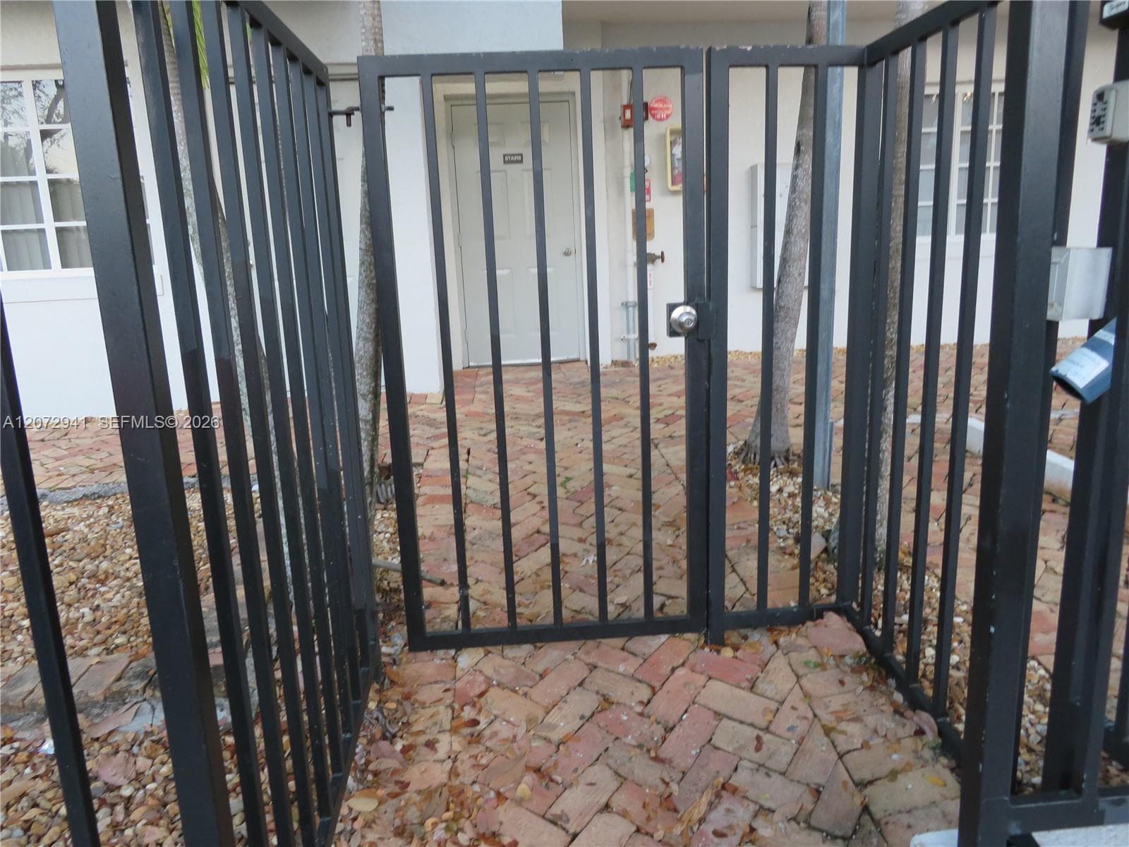 gated building