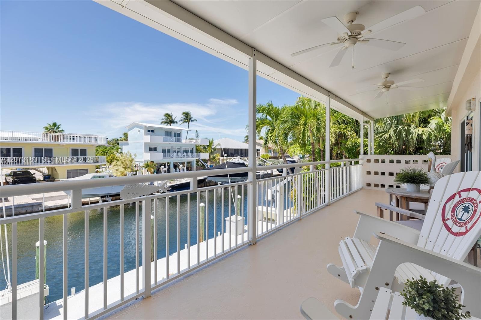 Enjoy sunsets from your balcony