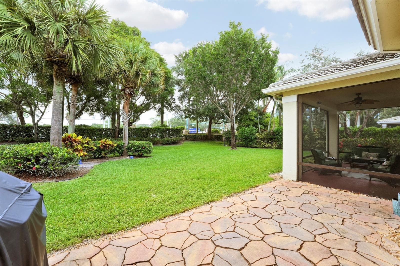 Exterior Patio for grilling