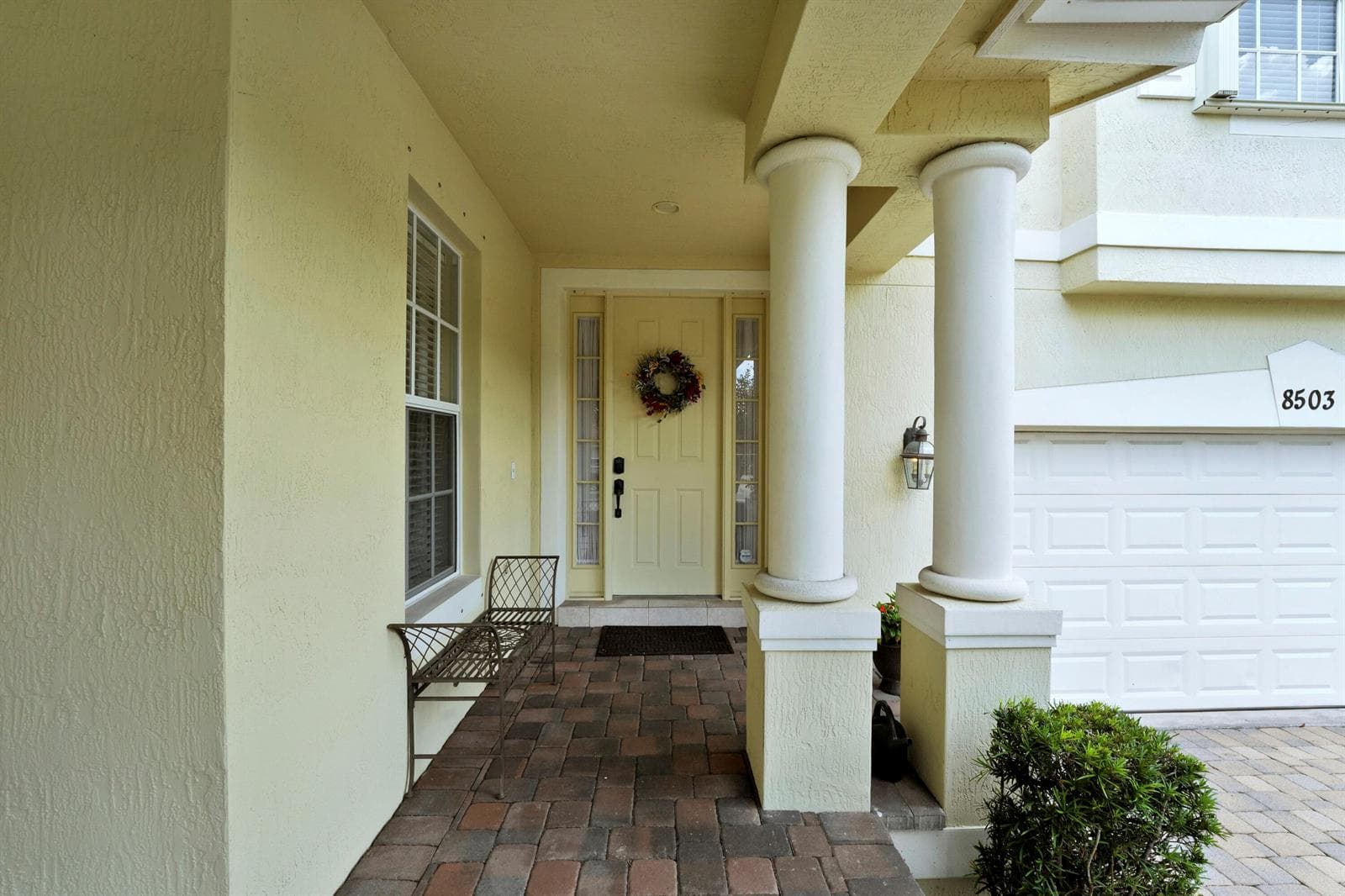 Covered Front Entrance