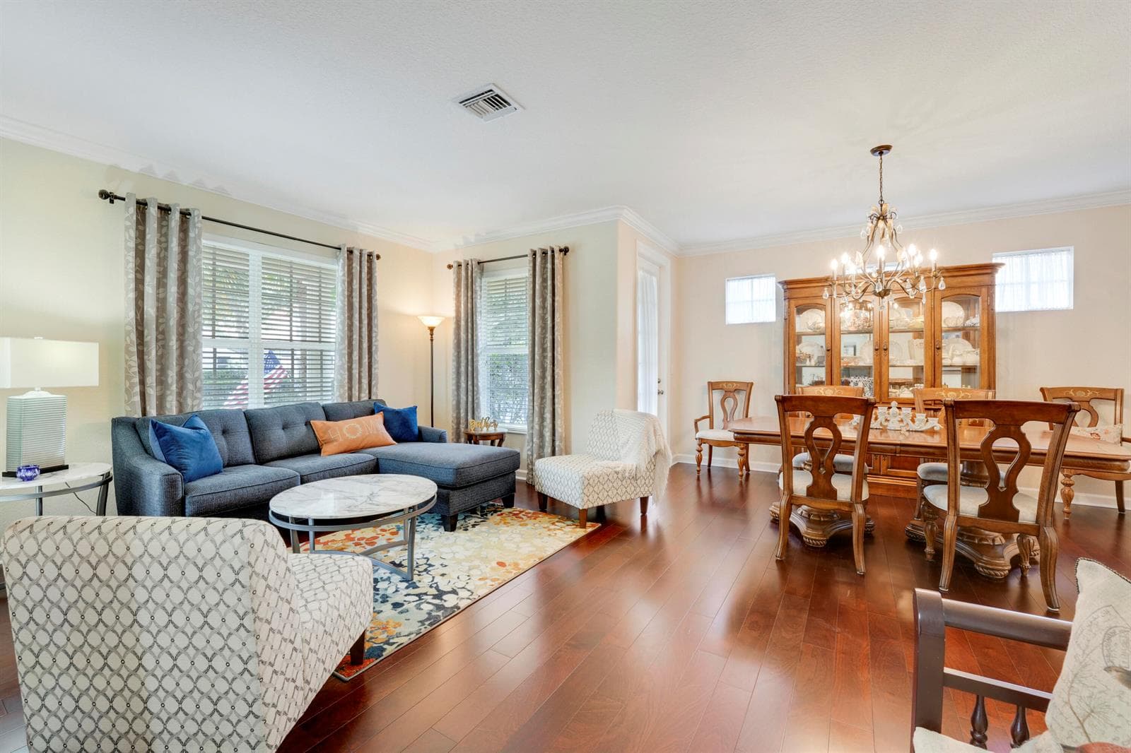 Formal Living/Dining Area